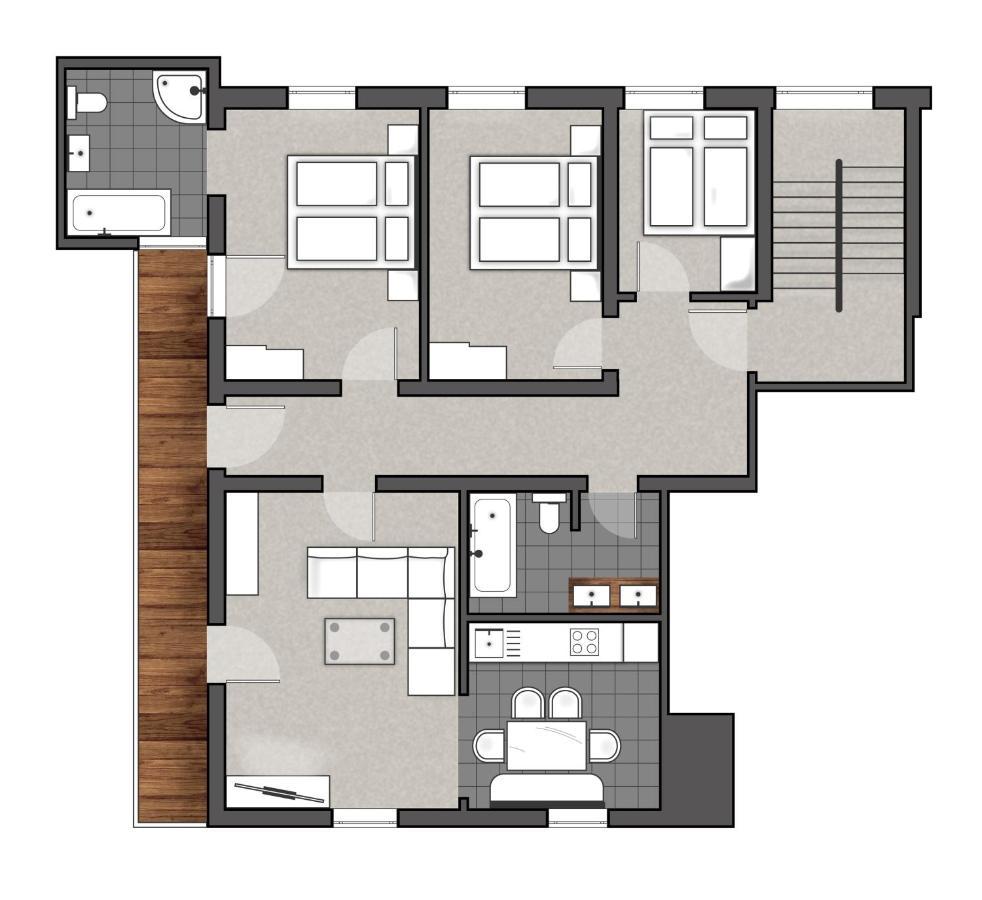 Urlaubsplatzl Appartements Oetz Buitenkant foto