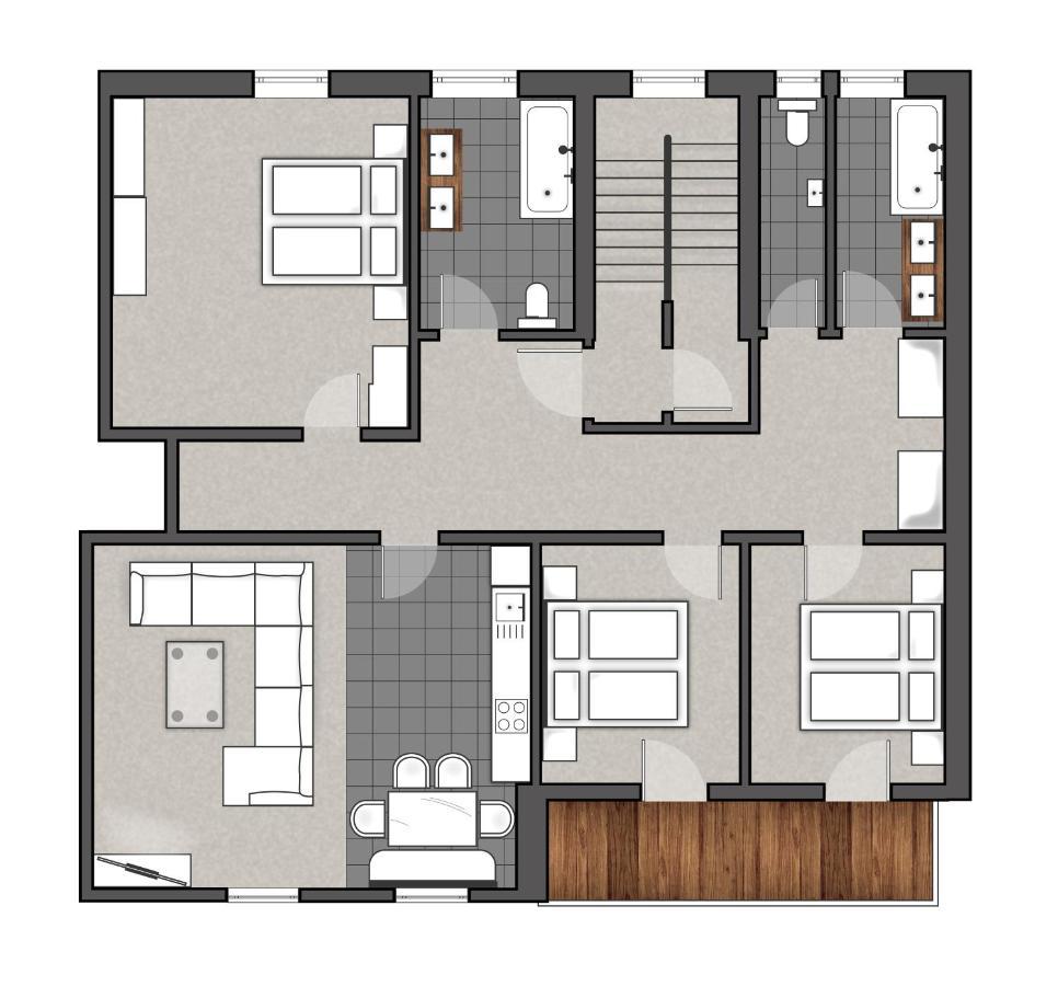 Urlaubsplatzl Appartements Oetz Buitenkant foto